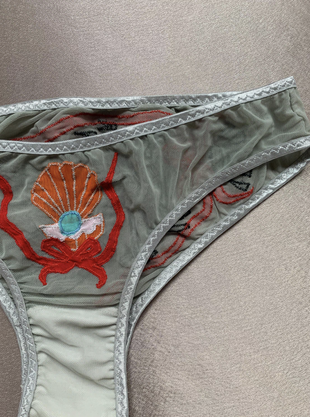 TITIZ Embroidered Pantie - Lobster