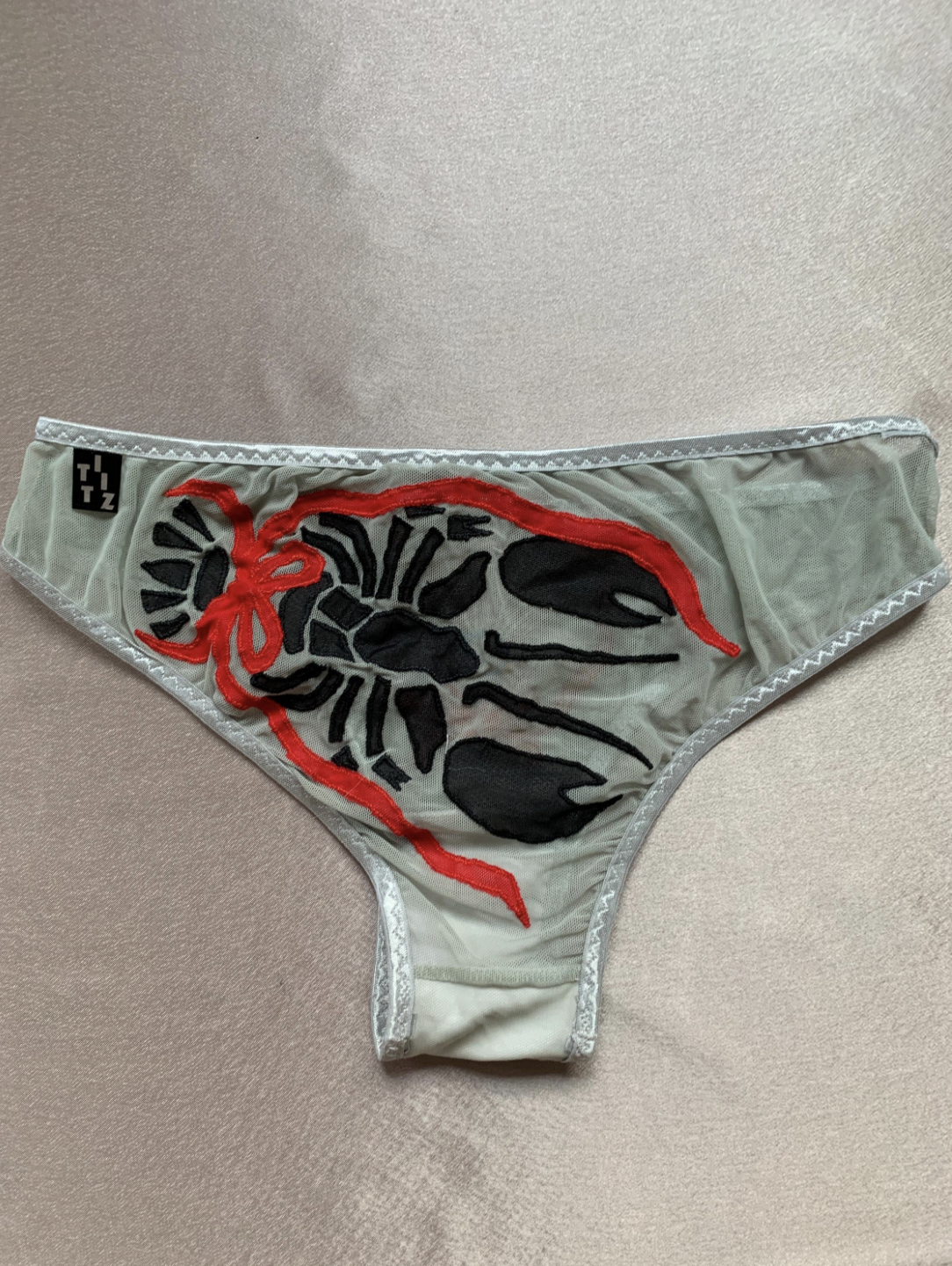 TITIZ Embroidered Pantie - Lobster