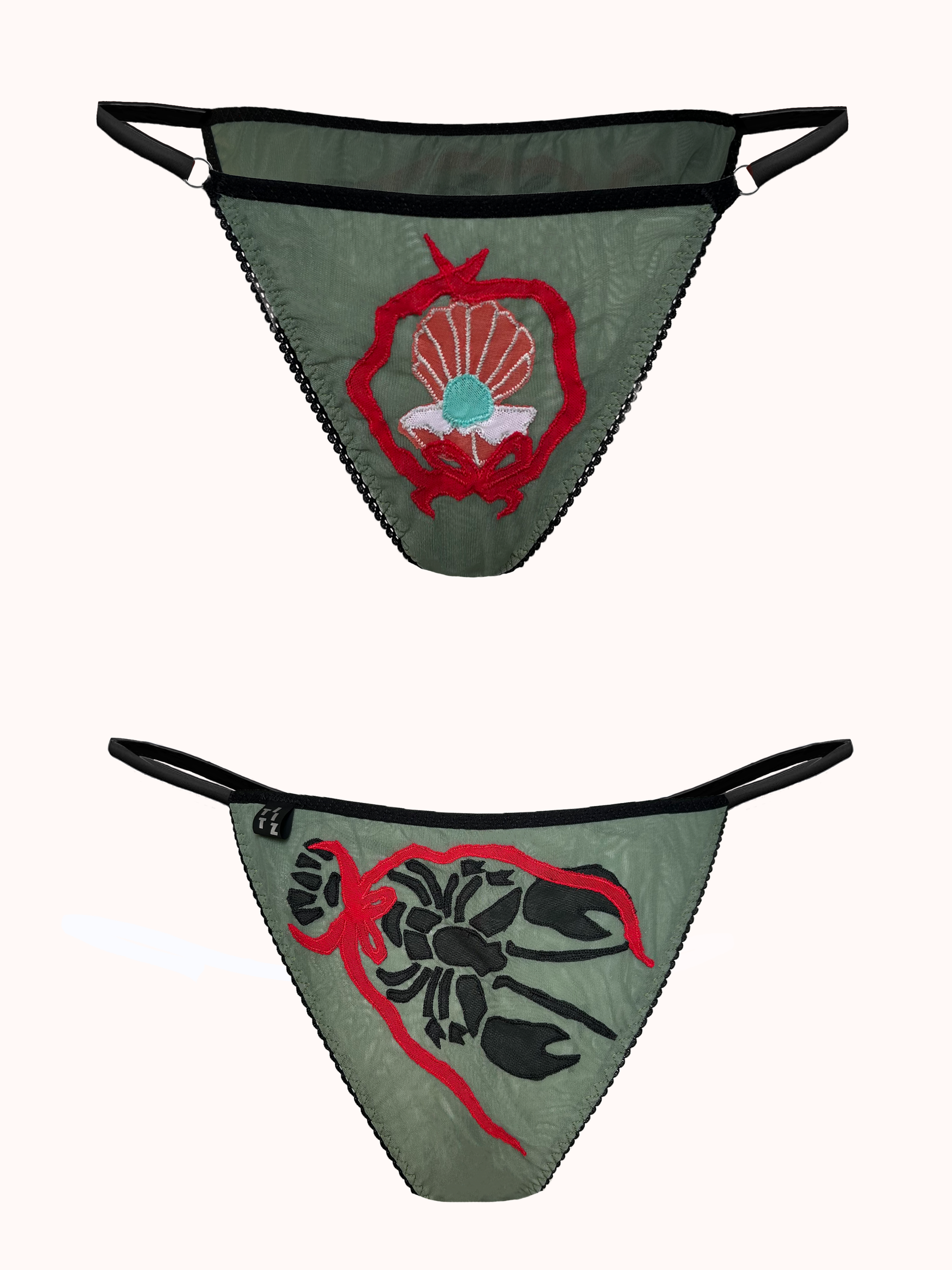 Lobster Triangle Pantie